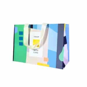 Papierowa torba reklamowa elegancka z nadrukiem – Merplus